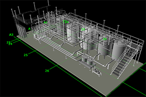 Automated CIP section